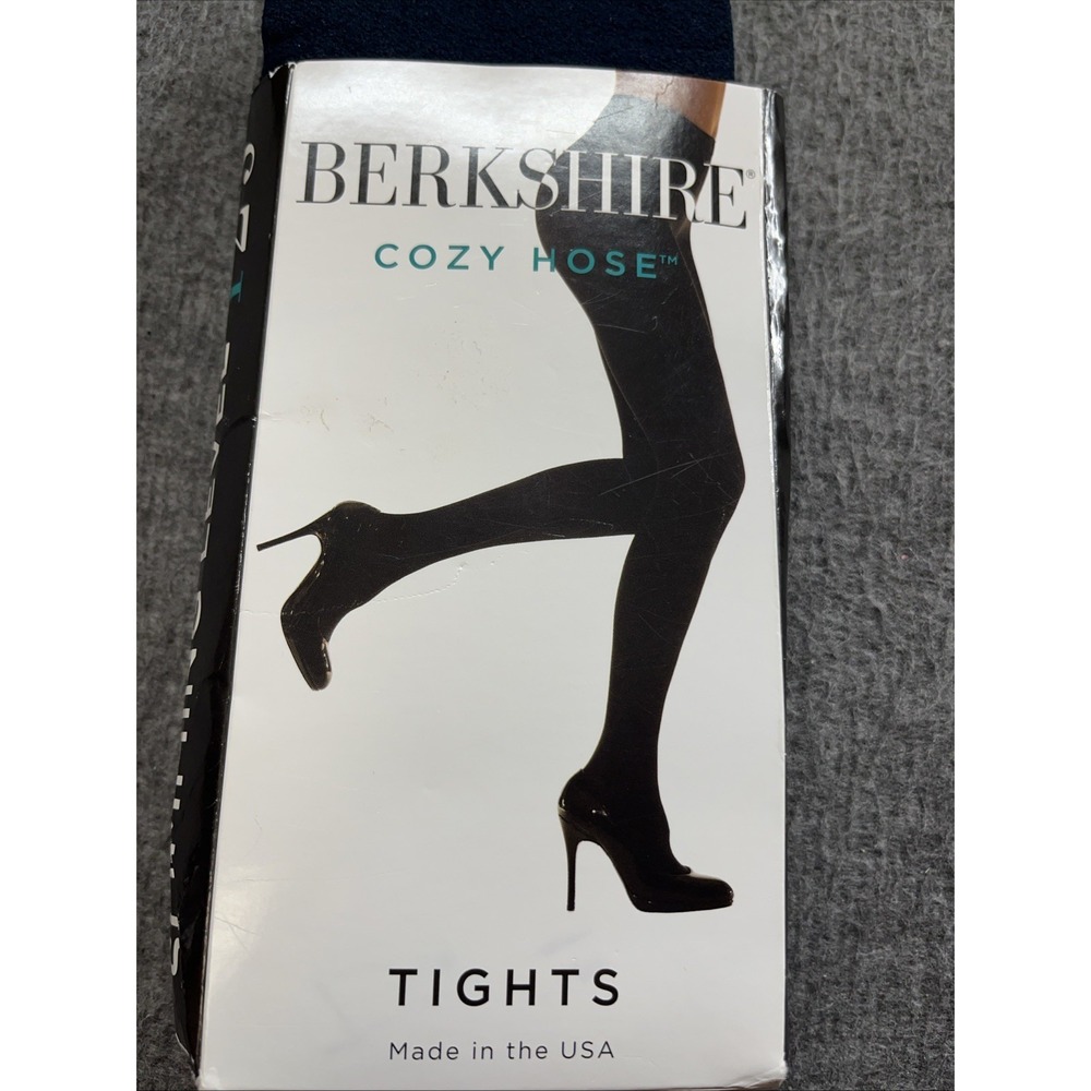 Berkshire Cozy Hose Non-Control Top Tight 4755 Medium Navy‎